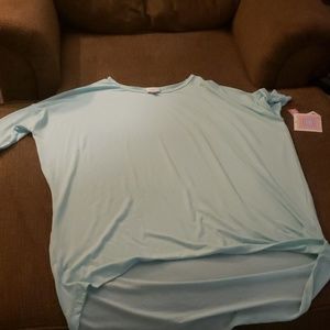 Turquoise Lularoe t shirt